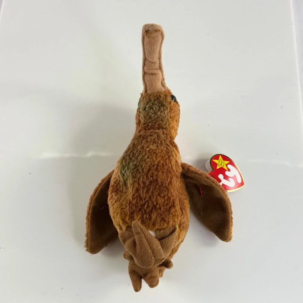 Ty Beanie Baby Beak The Kiwi Bird 1998 Retired Vintage Plush 4211 Mint Tag
